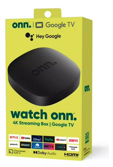 Reproductor Onn Streaming 4k 2 Gb Ram Google Tv 2023-1