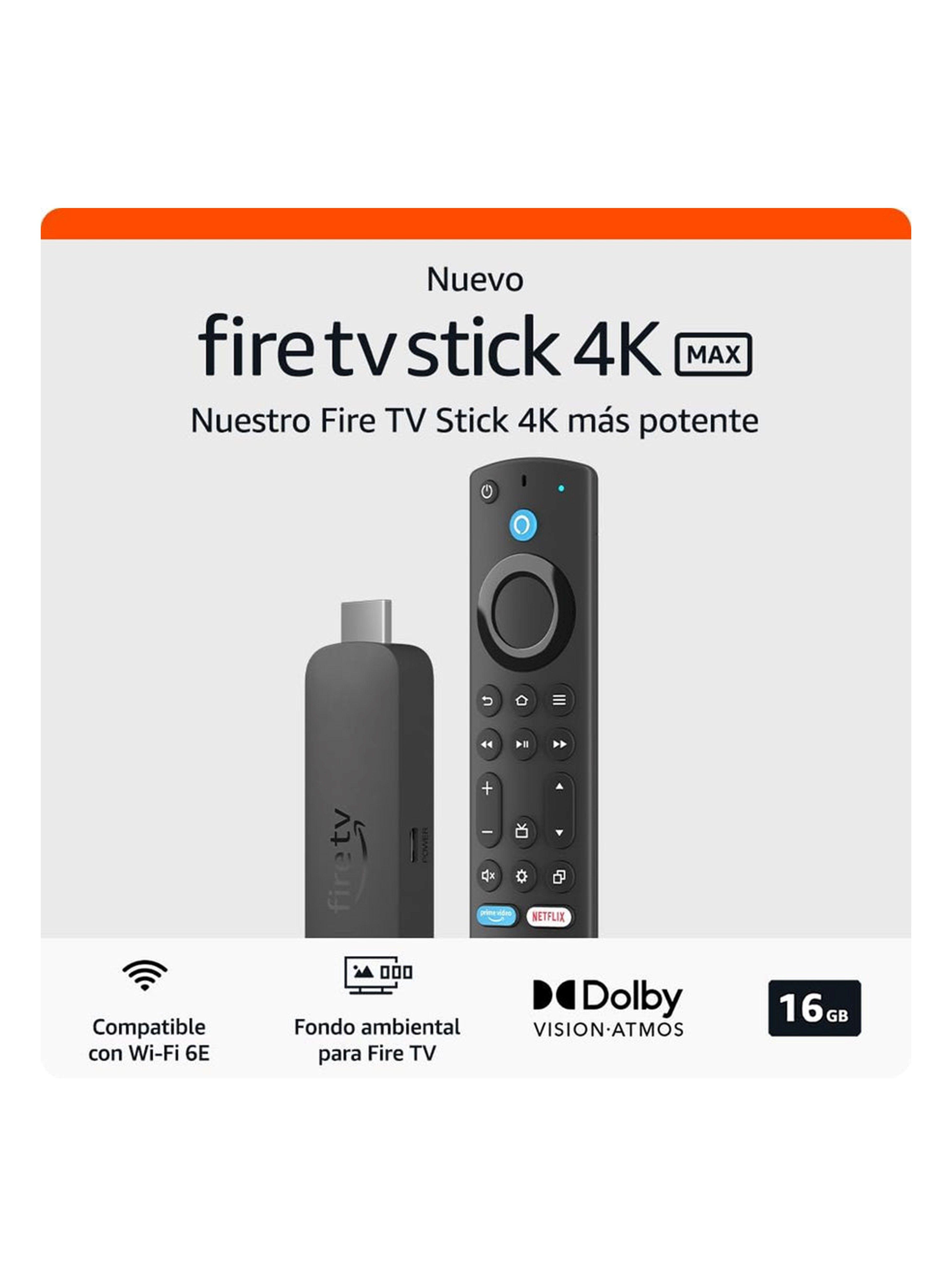 Amazon Fire TV Stick 4K Max (2.ª Gen, 2023) con Wi-Fi 6E - 16GB-2