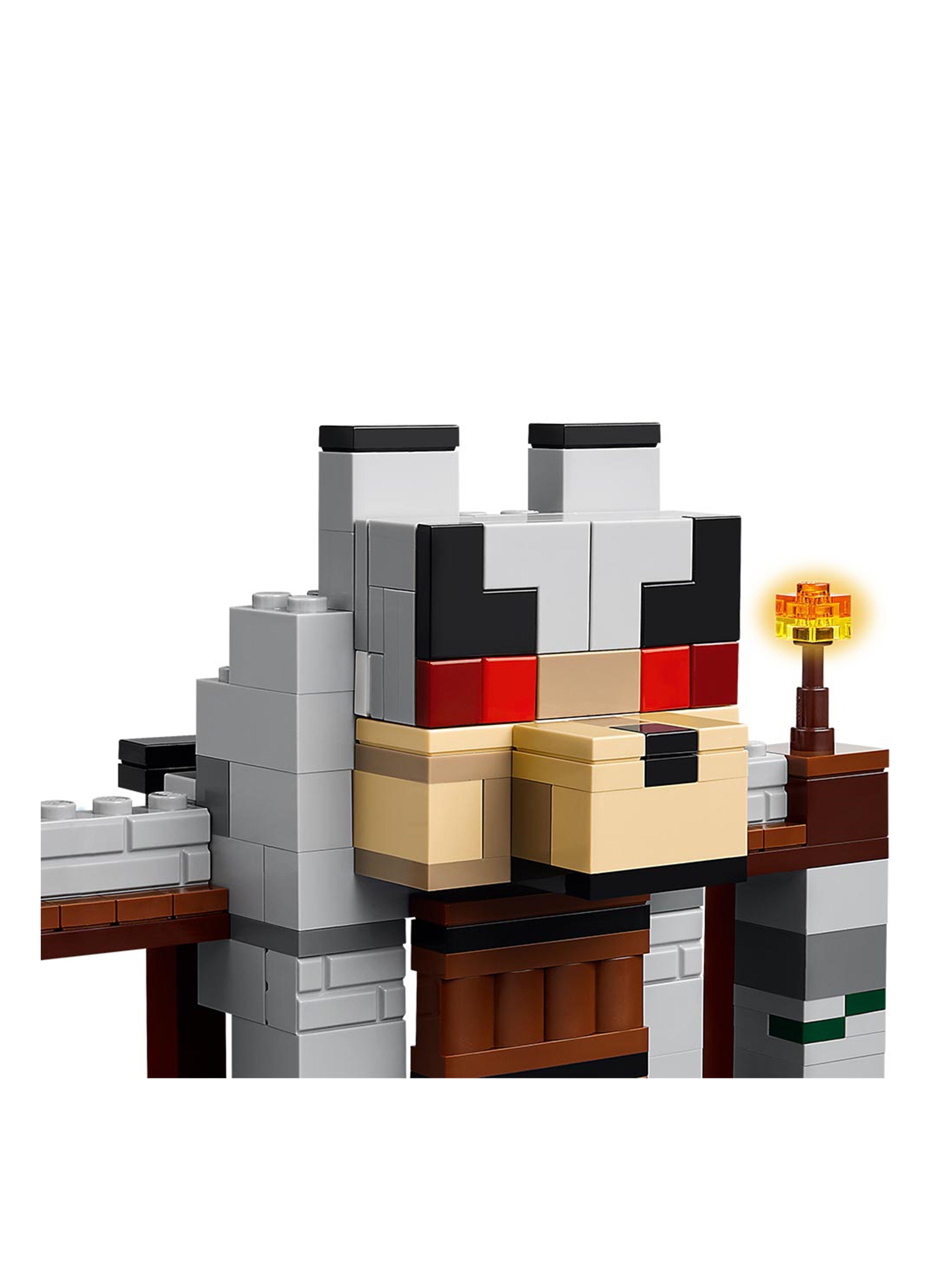 Lego Minecraft La Fortaleza-Lobo (21261) 312 piezas-5