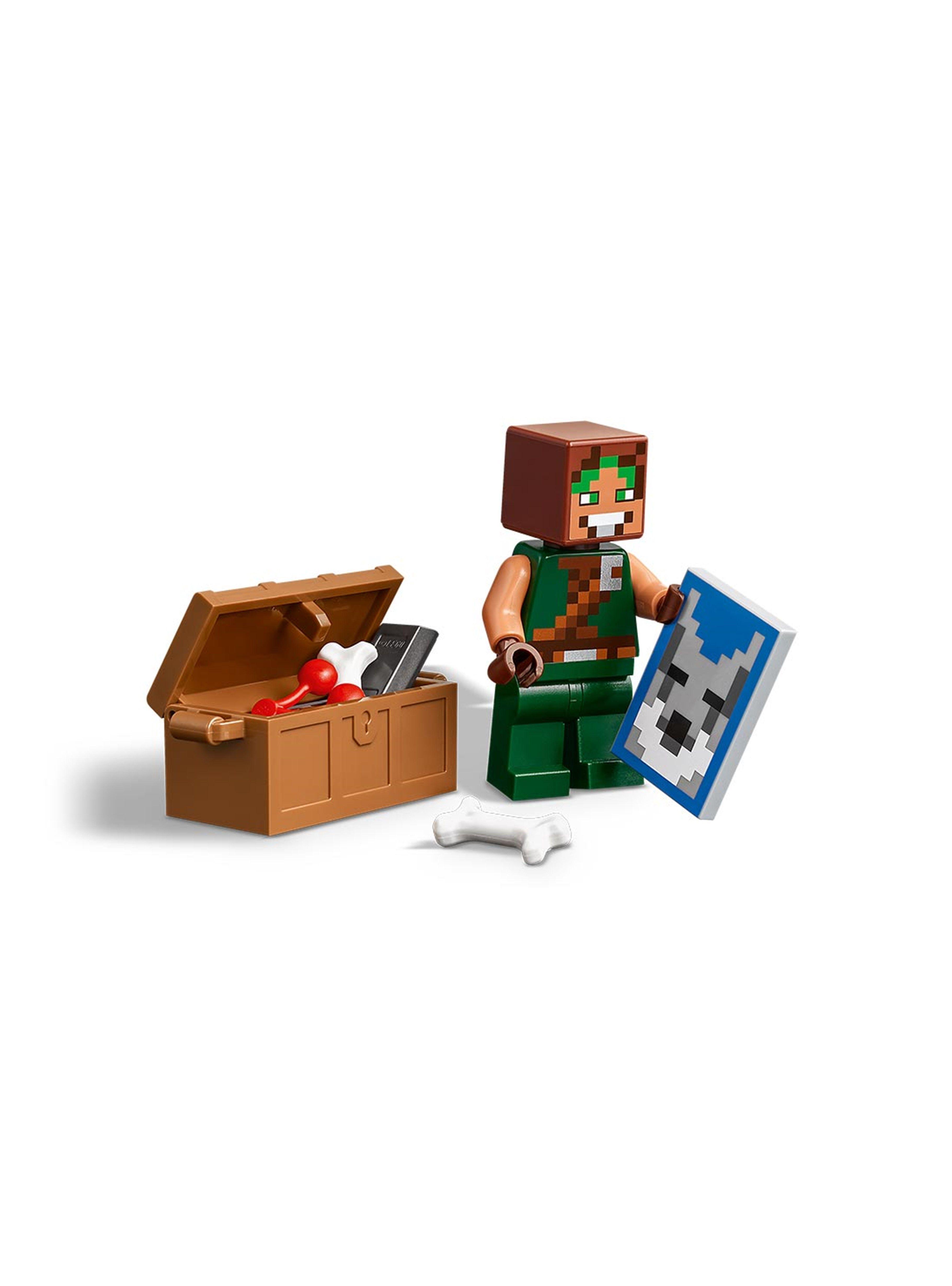 Lego Minecraft La Fortaleza-Lobo (21261) 312 piezas-6