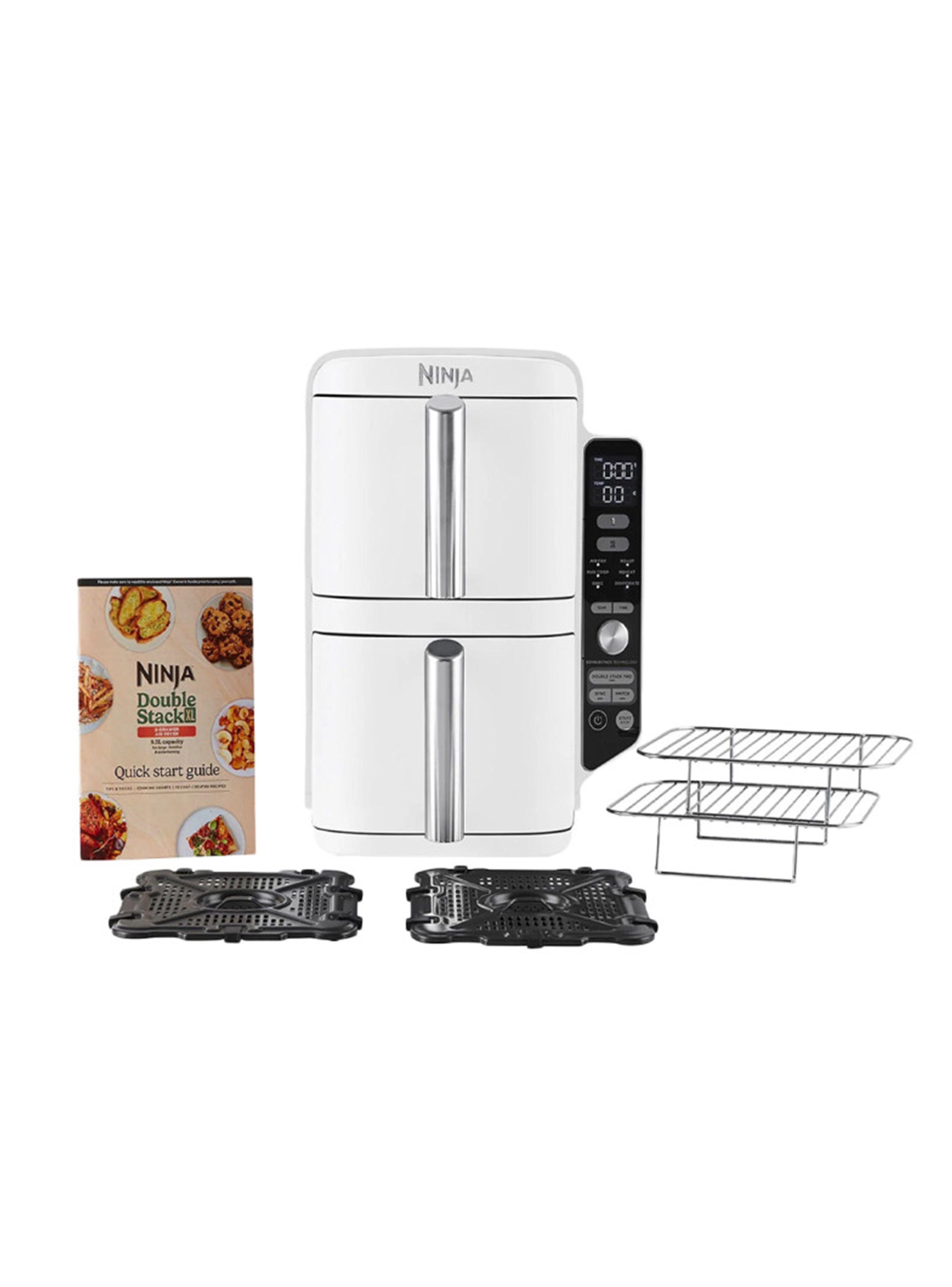 Freidora de Aire Vertical Ninja Double Stack XL 9 5 Litros Blanco-3