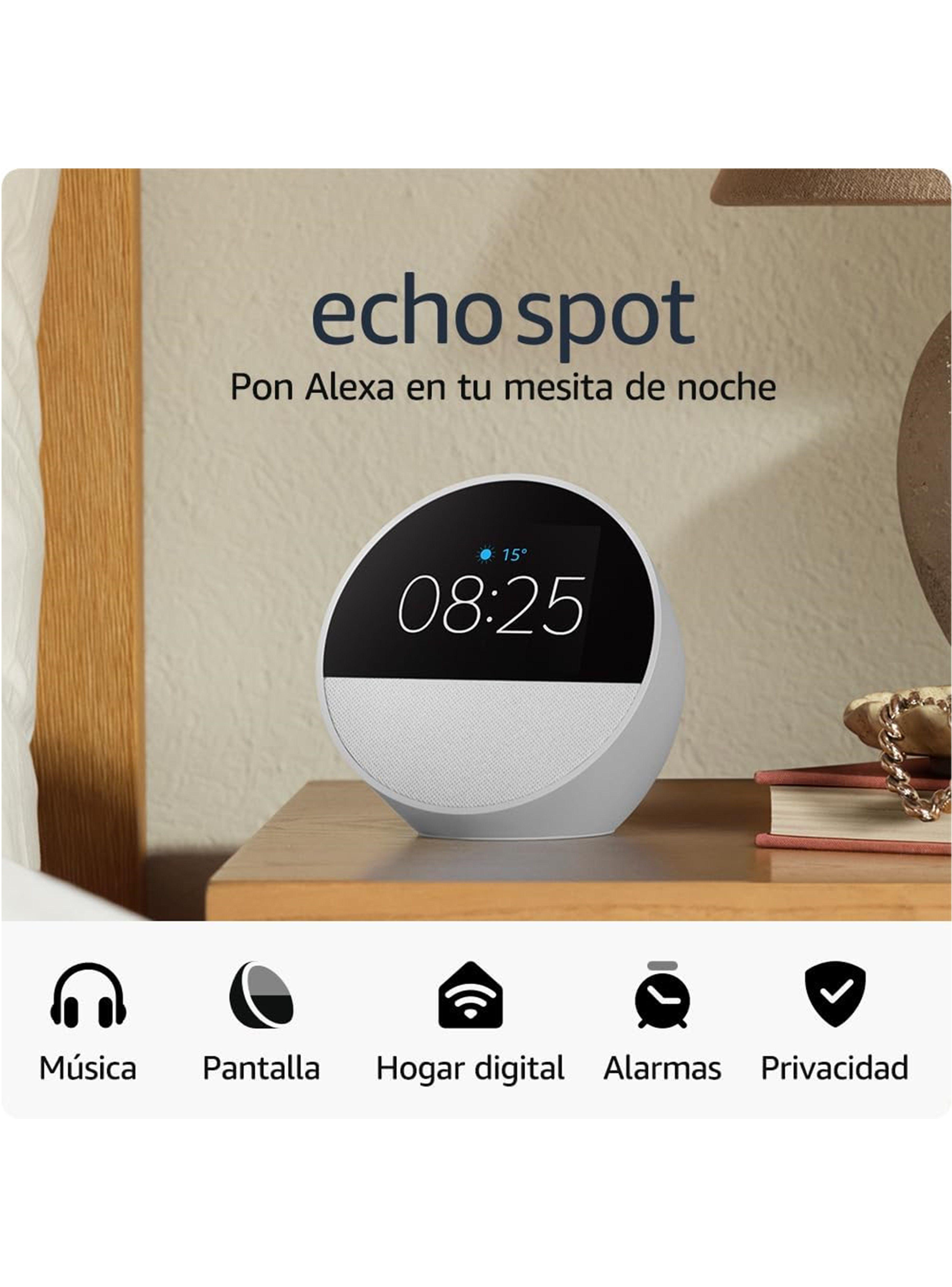 Amazon Echo Spot - Blanco-1