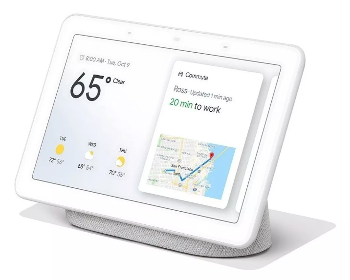 Asistente Virtual Google Nest Hub 2da Geneneración - Blanco-0