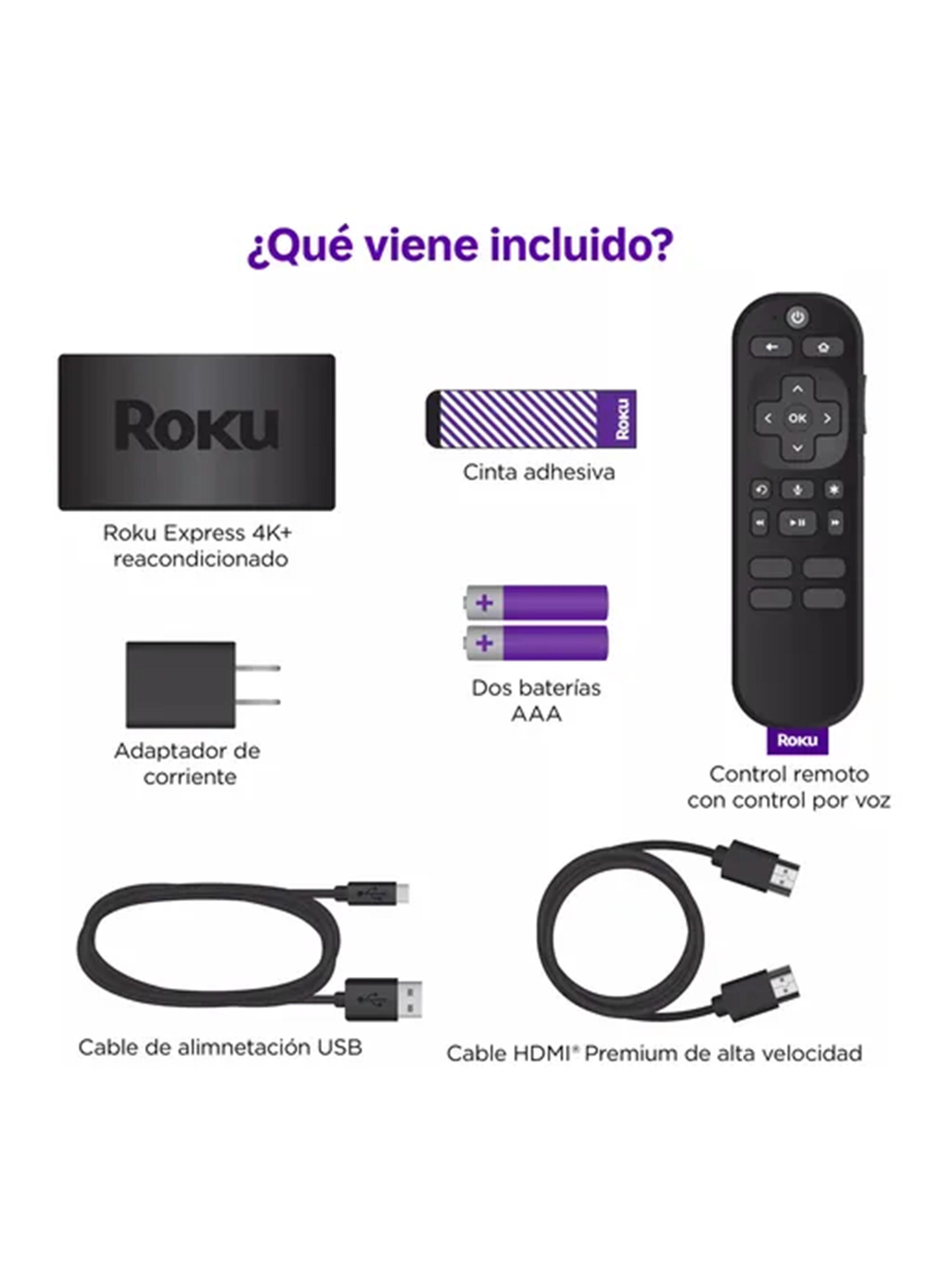 Roku Express 4k+ - Reacondicionado-5