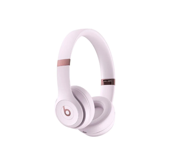 Audífonos Inalámbricos Beats Solo 4 - Rosa Algodón Color Rosa Claro-2