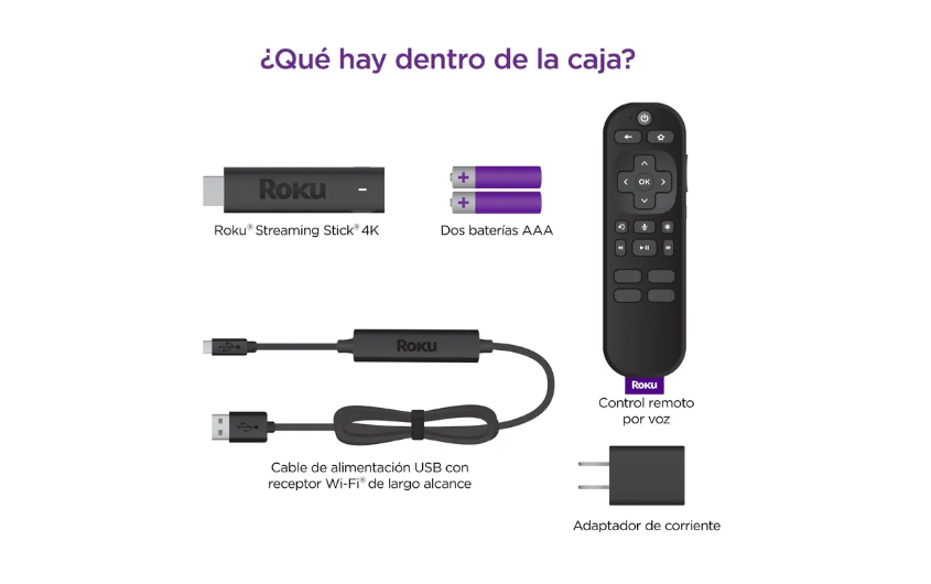 ROKU STREAMING STICK 4 K - REACONDICIONADO-2
