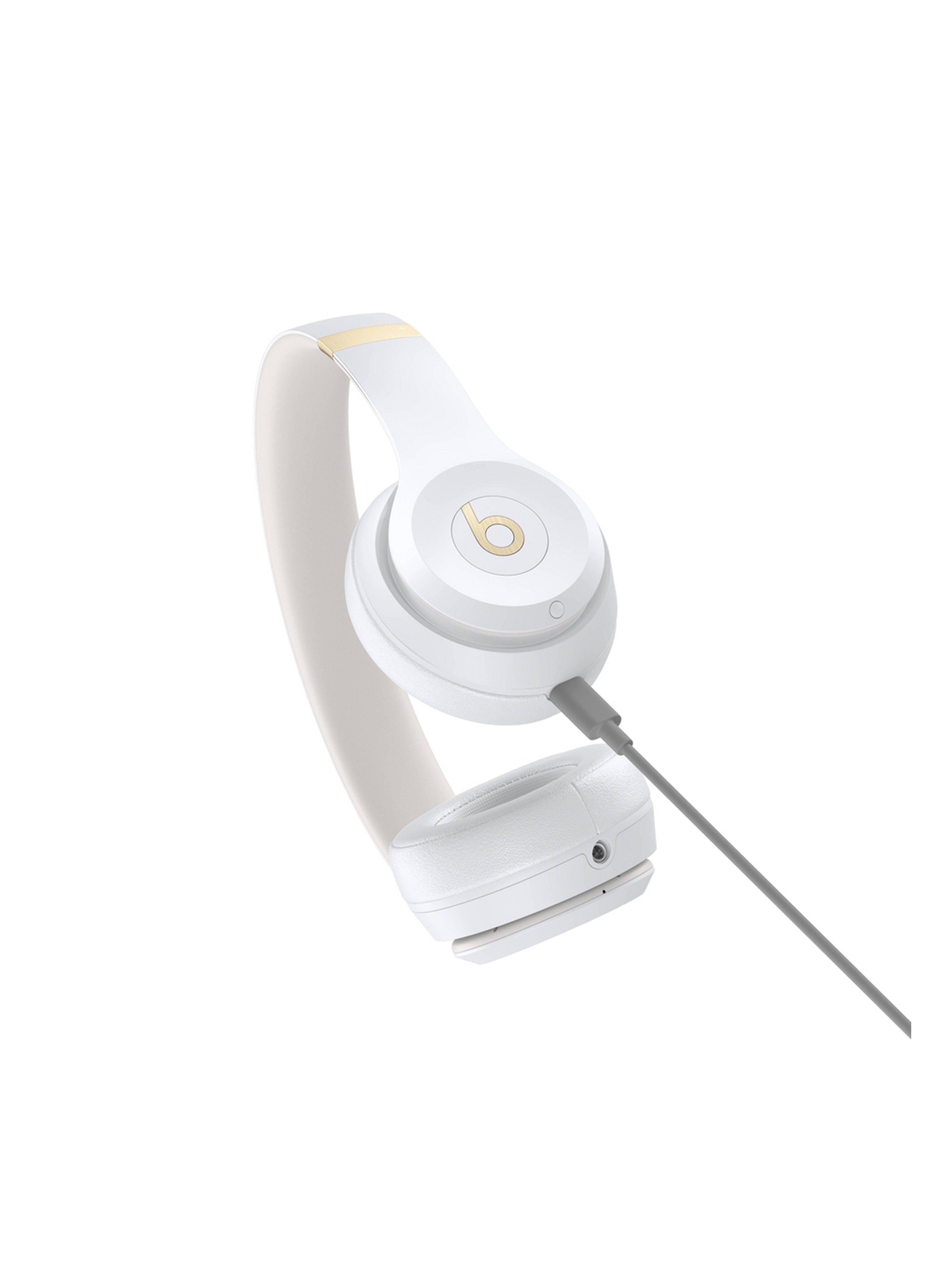 Audifonos Inalambricos Beats Solo 4 Blanco Dorado-5