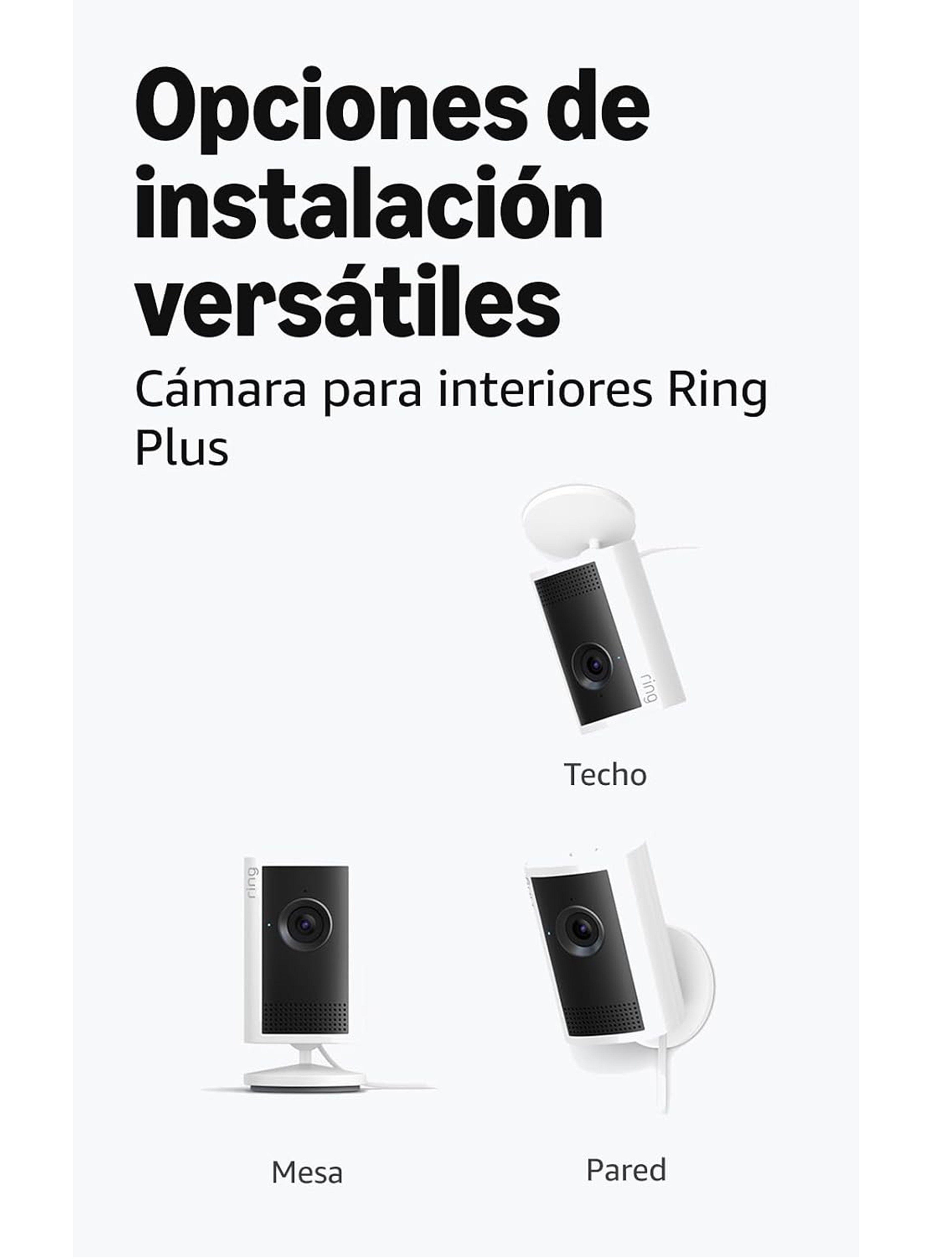 Camara de Seguridad Ring Battery Doorbell con Indoor Cam Plus Blanco-7