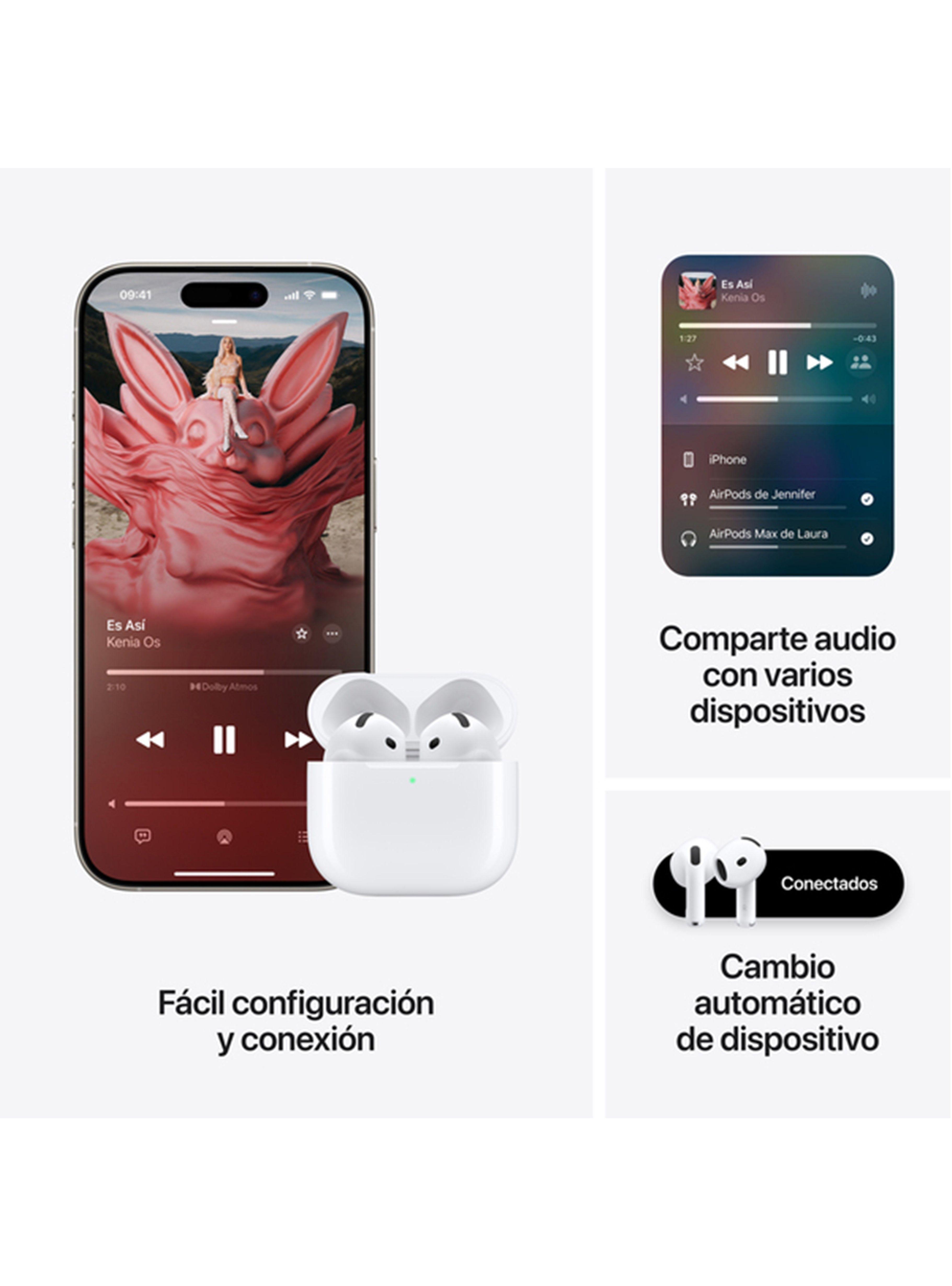 Apple Airpods 4 con Cancelacion Activa de Ruido-7