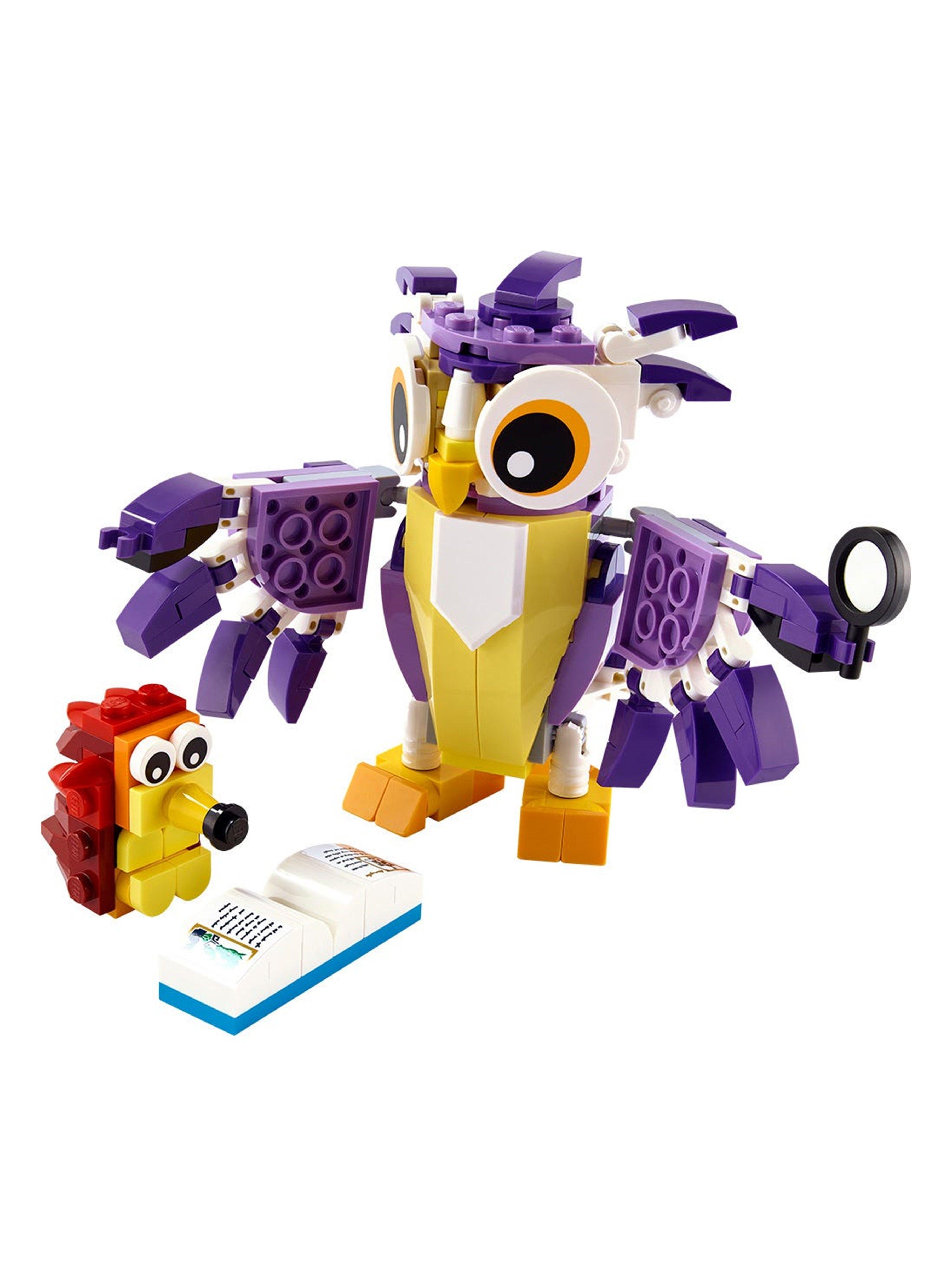 Lego Creator 3 en 1 Criaturas Fantasticas del Bosque 31125 175 pzs-2