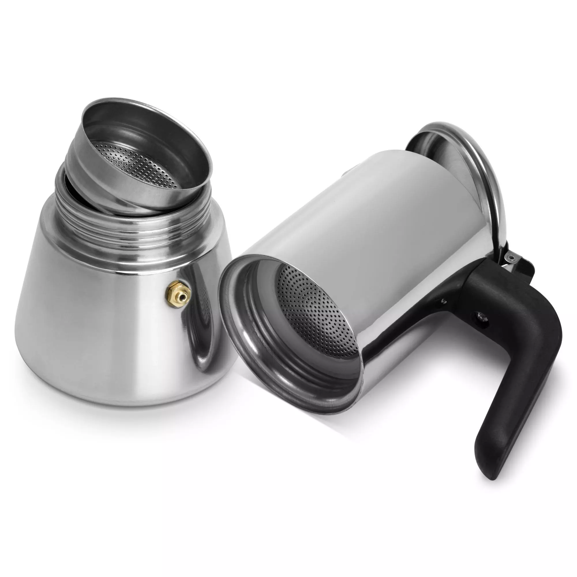 Cafetera Italiana Geyser Acero 300 Ml Fissman-2