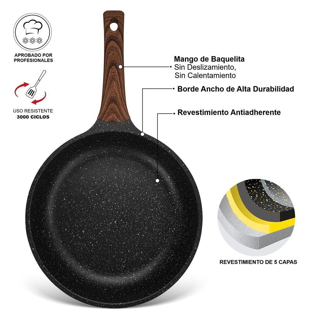 Sartén Antiadherente Filomena Con Fondo De Inducción 24cm Fissman-2