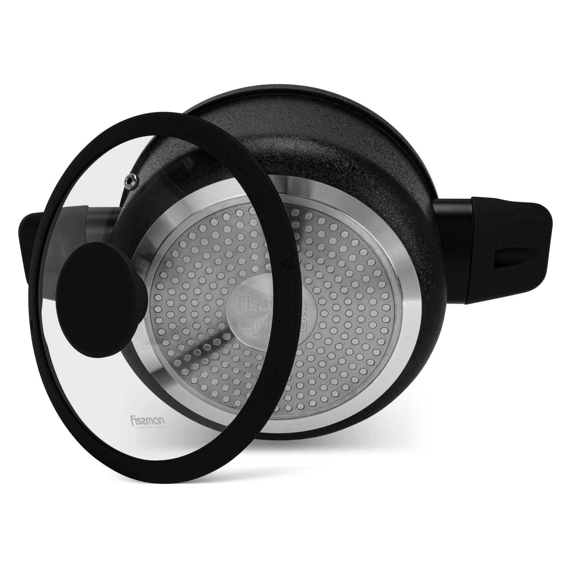 Olla Adelina Con Tapa De Cristal Capacidad 3 Litros Fissman -2