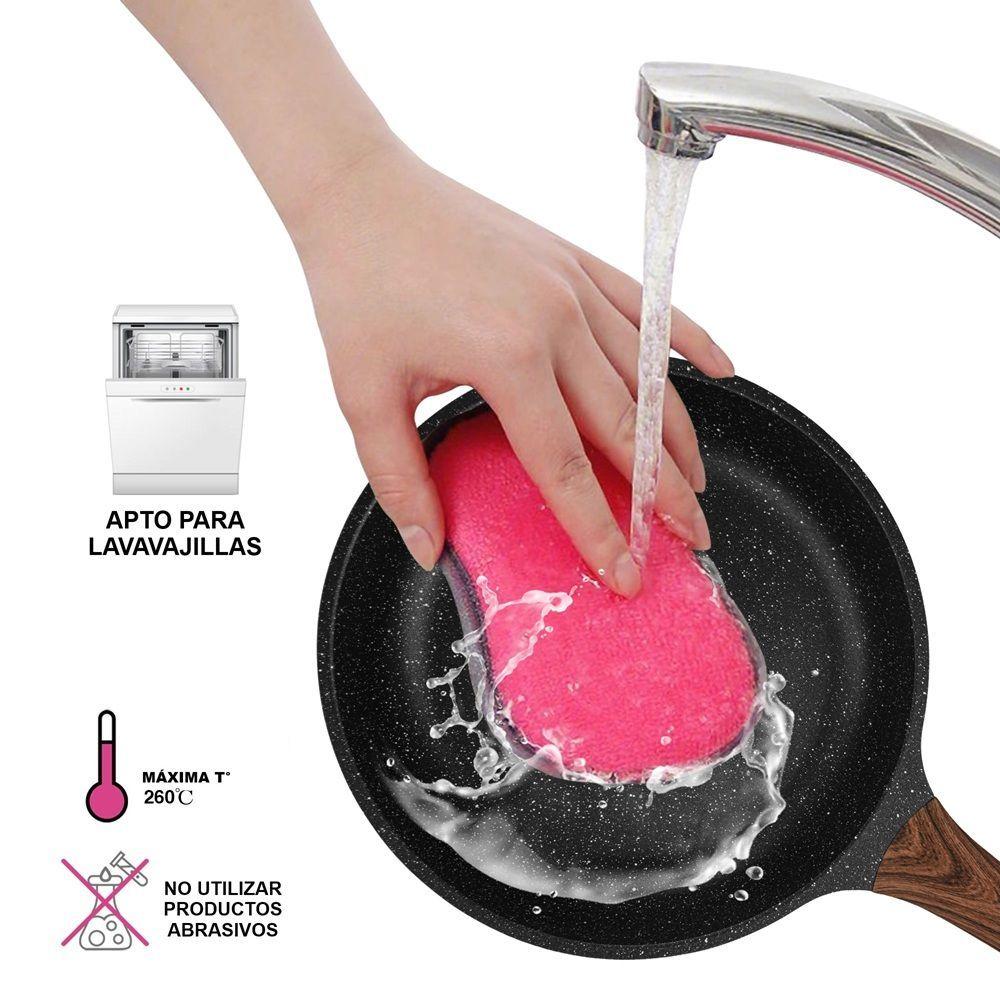 Sartén Antiadherente Filomena Con Fondo De Inducción 26cm Fissman-4