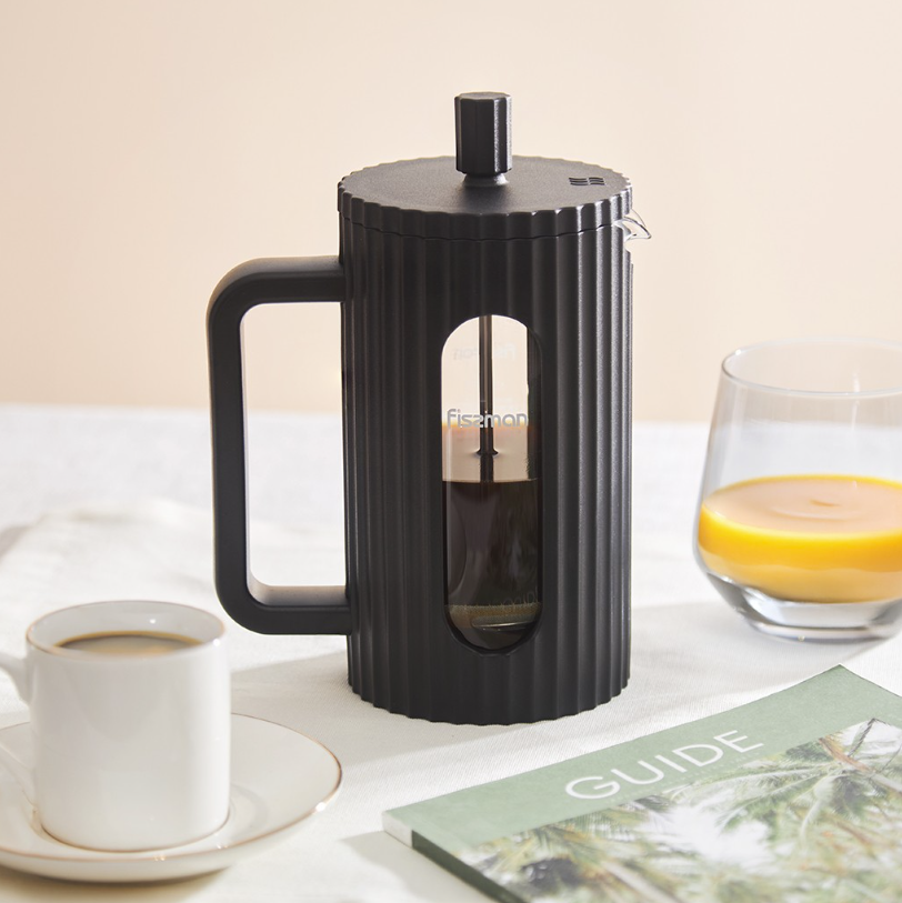 Cafetera Prensa Francesa La Negra 1000 Ml Fissman-2