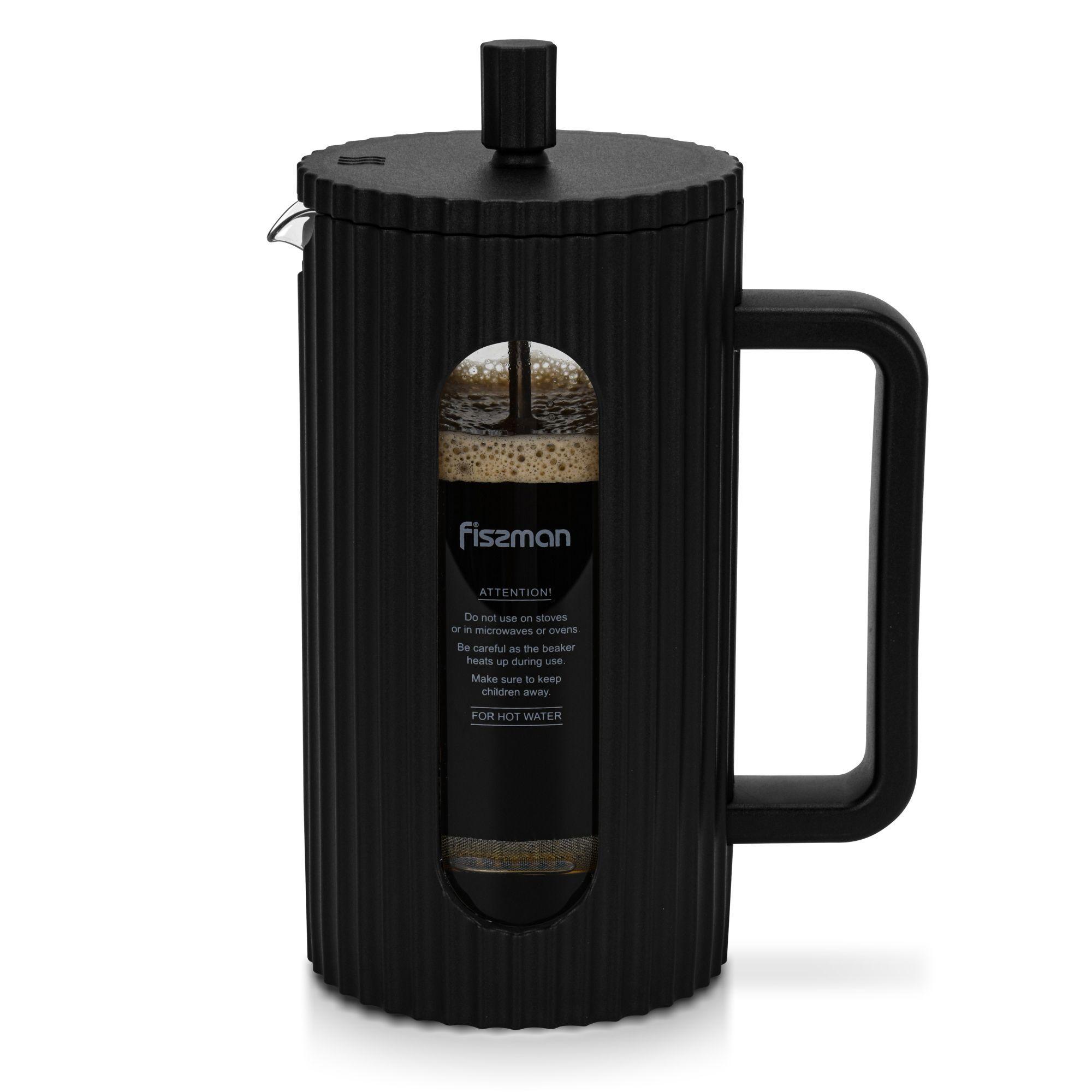 Cafetera Prensa Francesa La Negra 1000 Ml Fissman-3