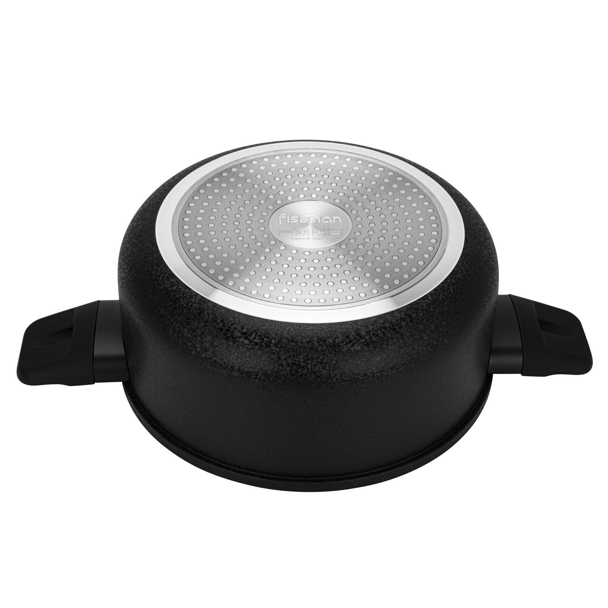 Olla Adelina Con Tapa De Cristal 4.58 Litros Fissman-5