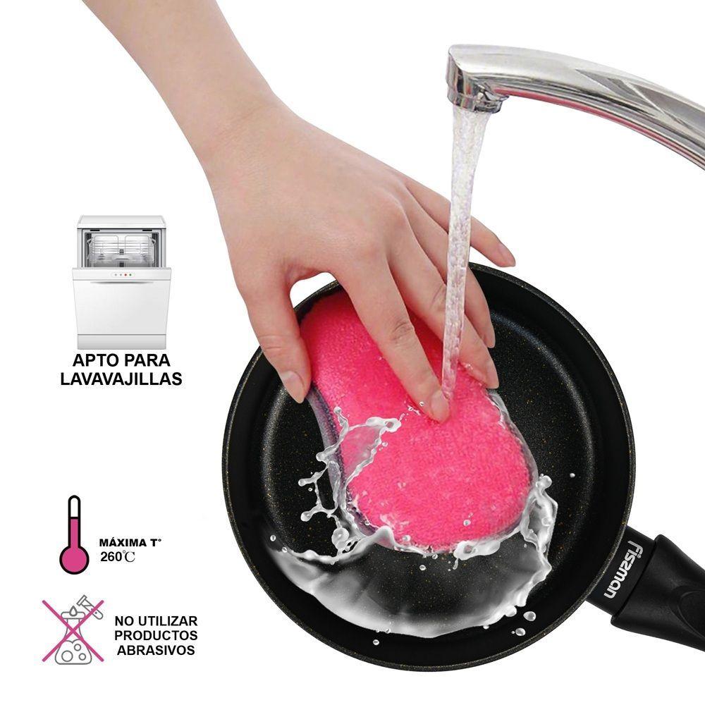 Cacerola Antiadherente Forde con Fondo de Inducción 1.5 Litros Fissman-3