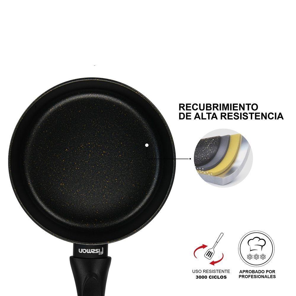 Cacerola Antiadherente Forde con Fondo de Inducción 1.5 Litros Fissman-4