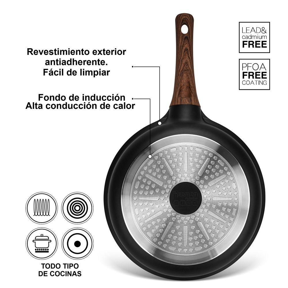 Sartén Antiadherente Filomena Con Fondo De Inducción 20cm Fissman-2