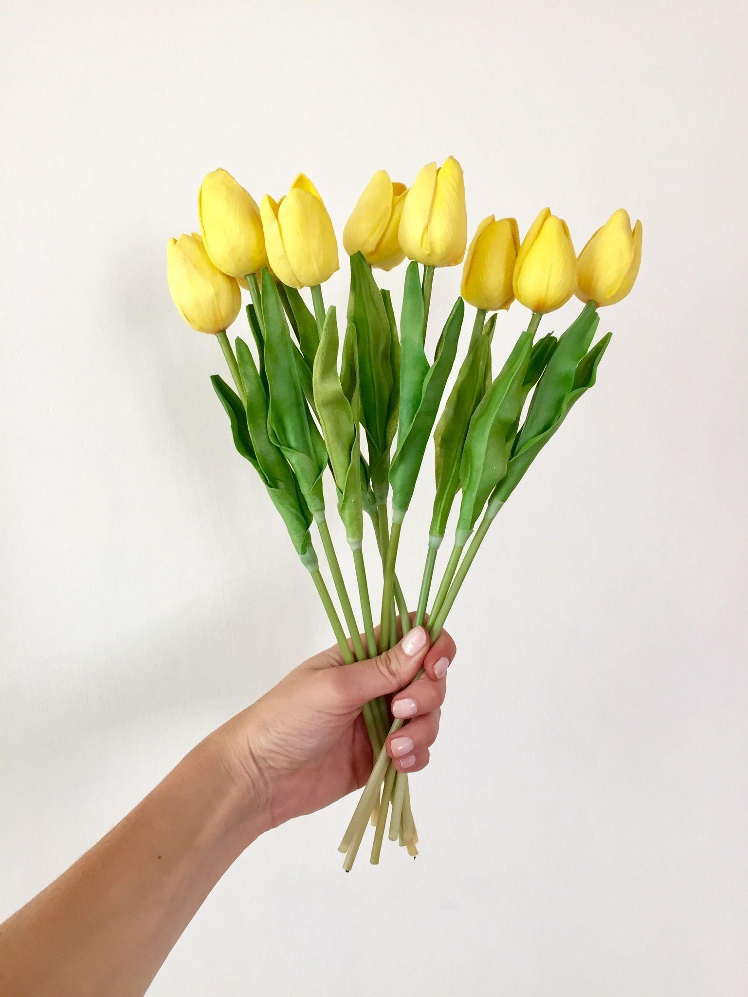 Ramo Tulipanes de Seda-1