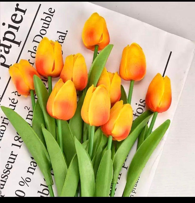 Ramo Tulipanes de Seda-0