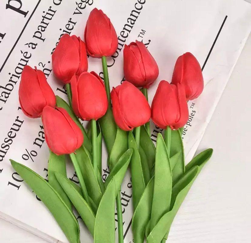 Ramo Tulipanes de Seda-0