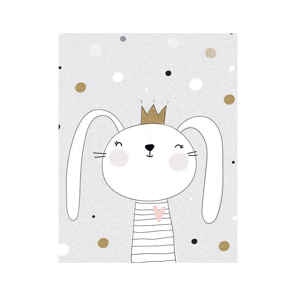 Alfombra Decorativa Infantil Tan Solo Coneja 110X140Cm-0