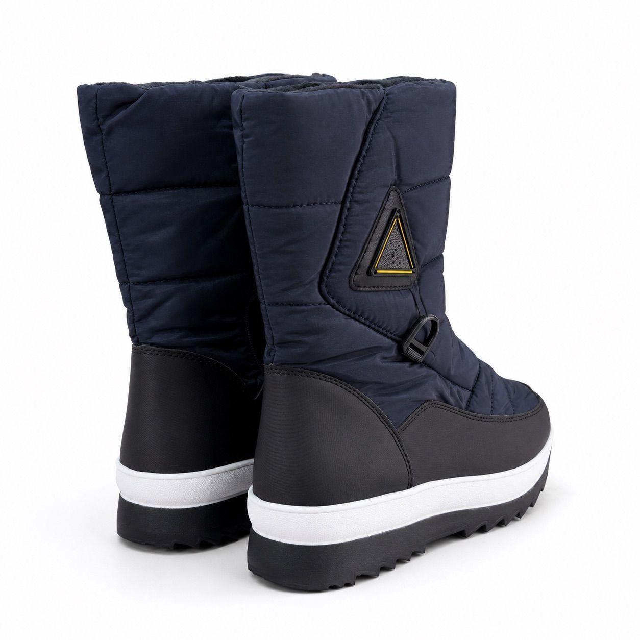 Bota Mujer Chiporro Acolchada Ajustable Suela Antideslizante-4