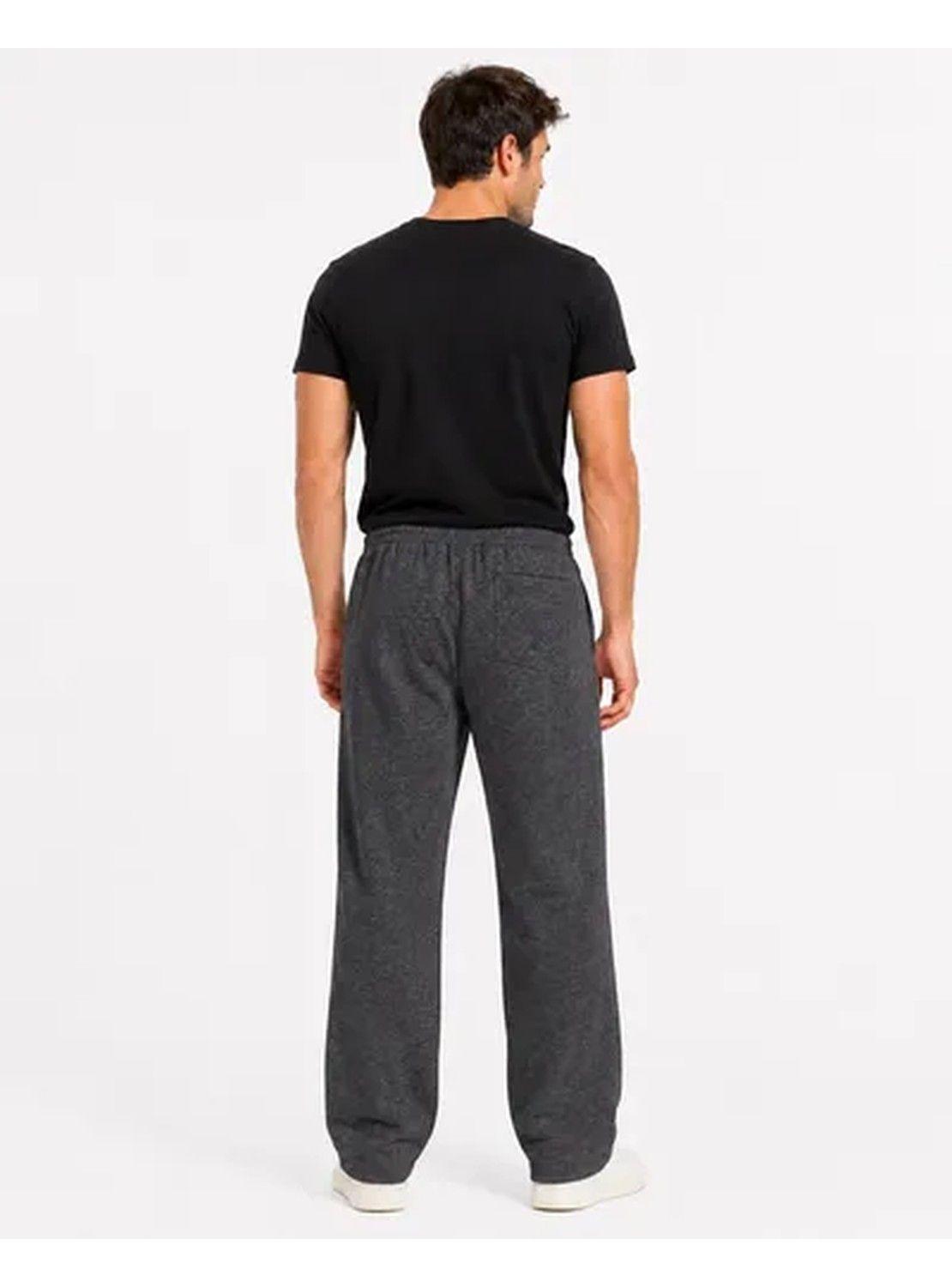 Pantalón De Buzo Unisex Pierna Ancha Con Interior Térmico-3