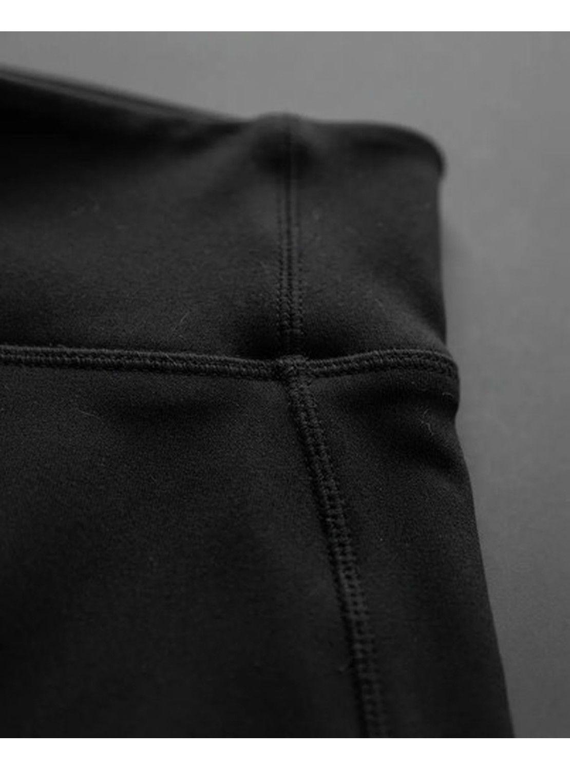Calza Flare Mujer Pantalón Tiro Alto Pierna Negro-4