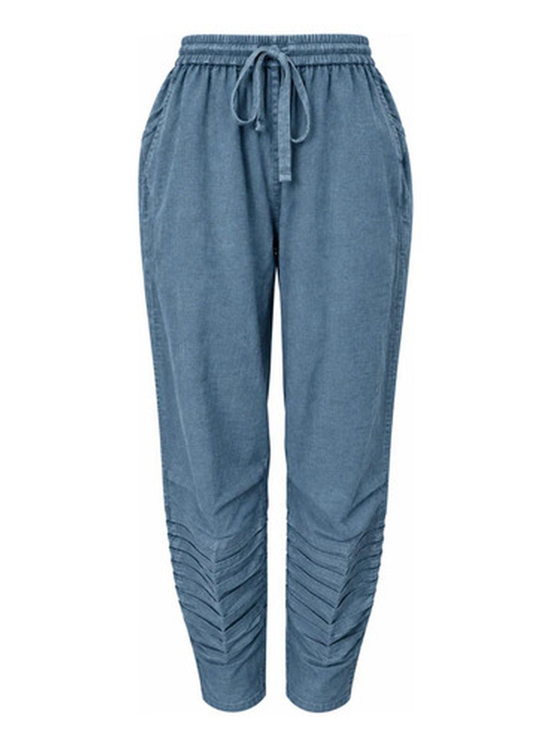 Pantalón NAZ Mujer Estilo Jaipur Cintura Elasticada-2
