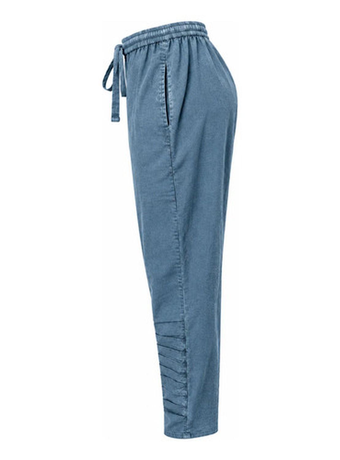Pantalón NAZ Mujer Estilo Jaipur Cintura Elasticada-3