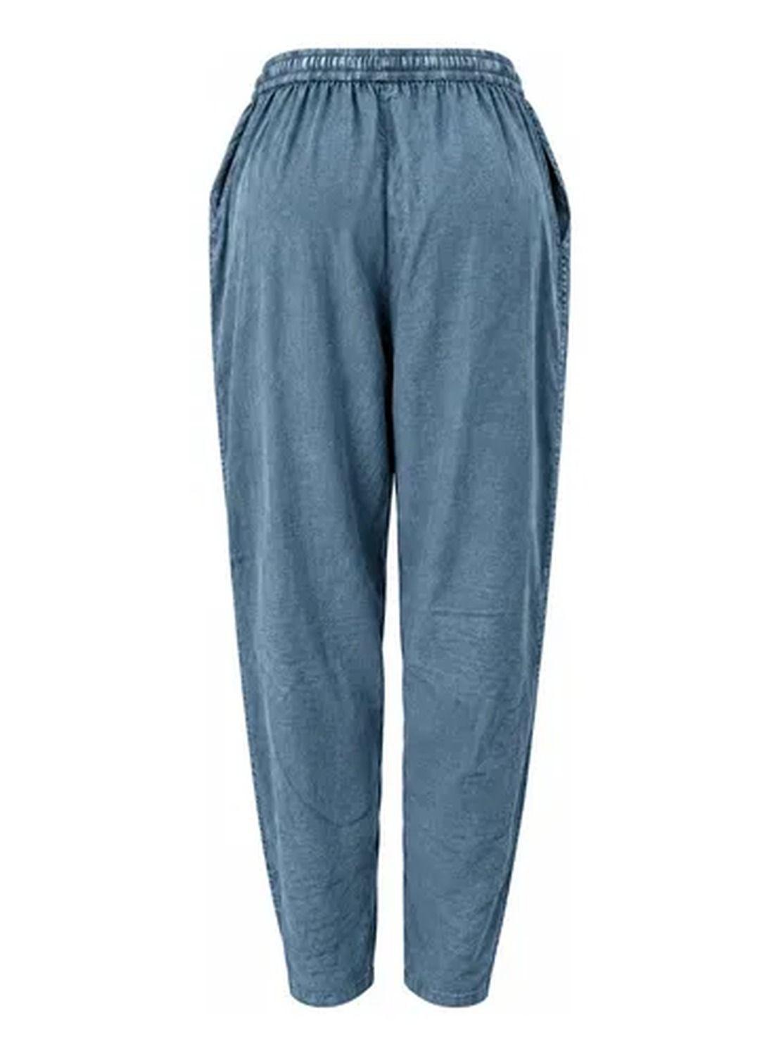 Pantalón NAZ Mujer Estilo Jaipur Cintura Elasticada-4