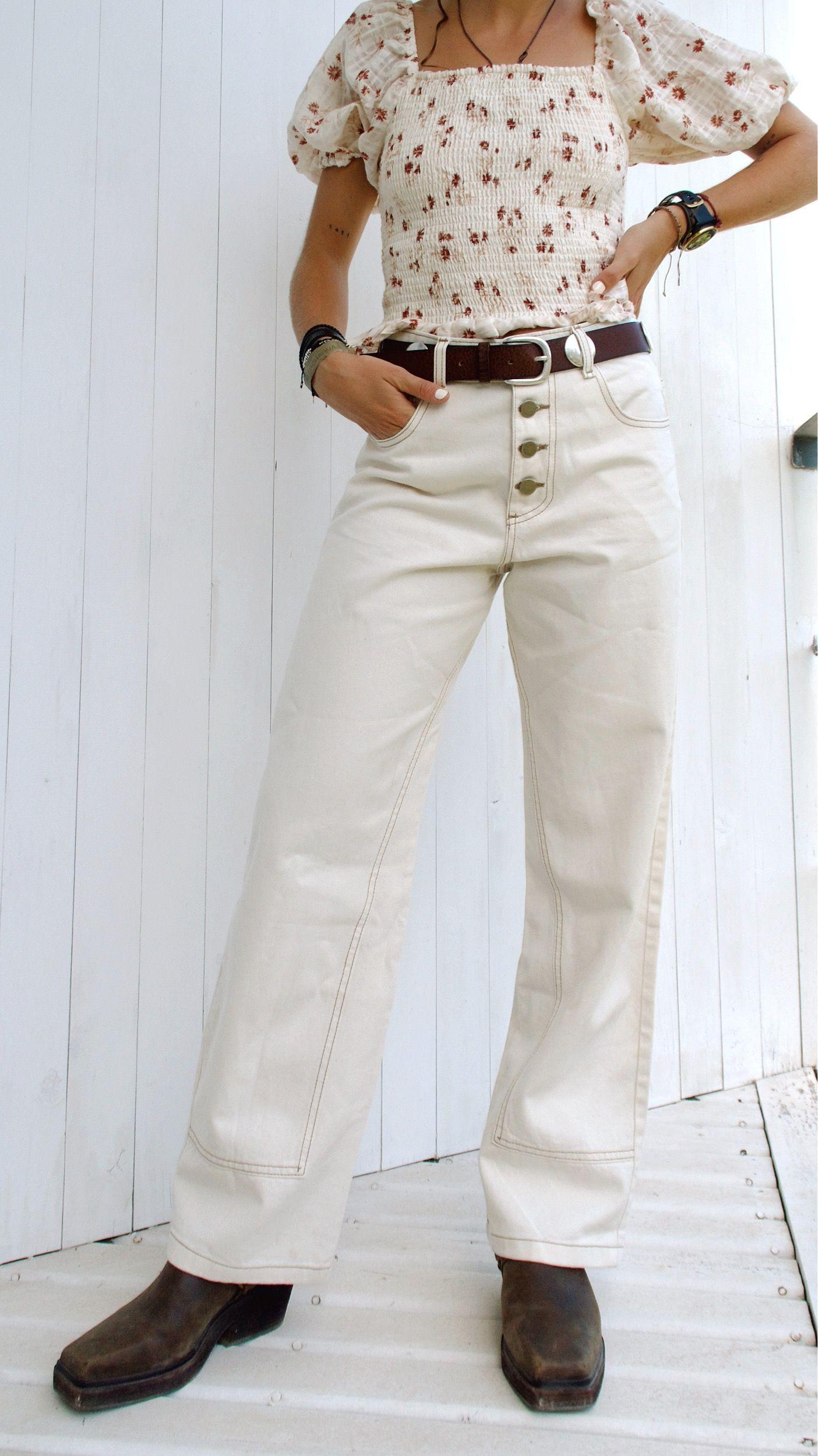 Pantalon Maga blanco Rupha-1