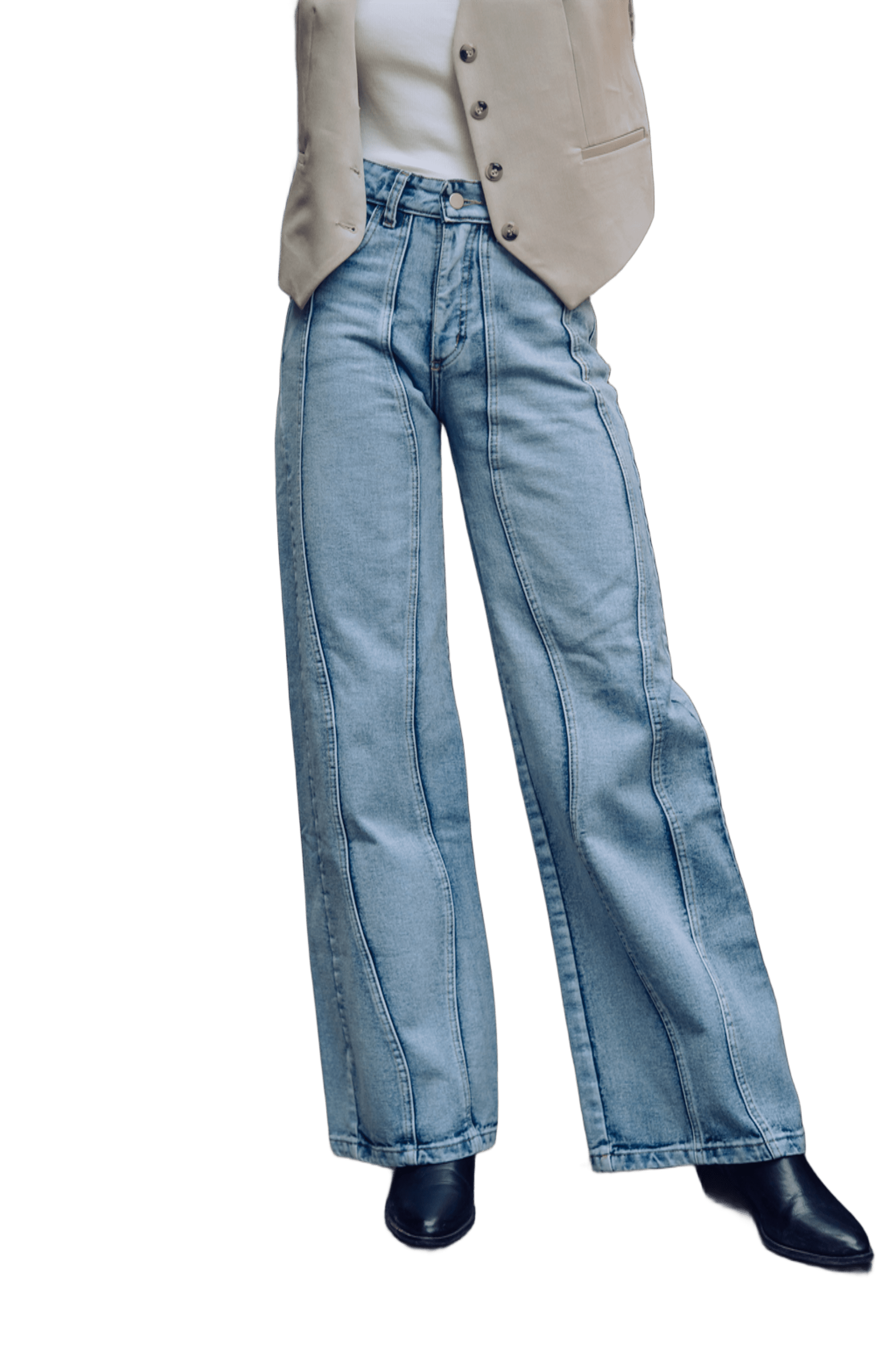Pantalon Candela azul Rupha-0