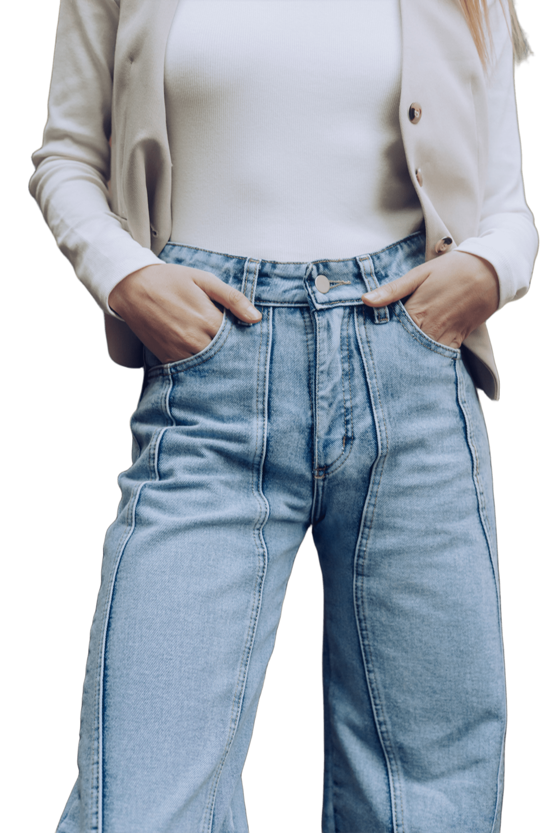 Pantalon Candela azul Rupha-1