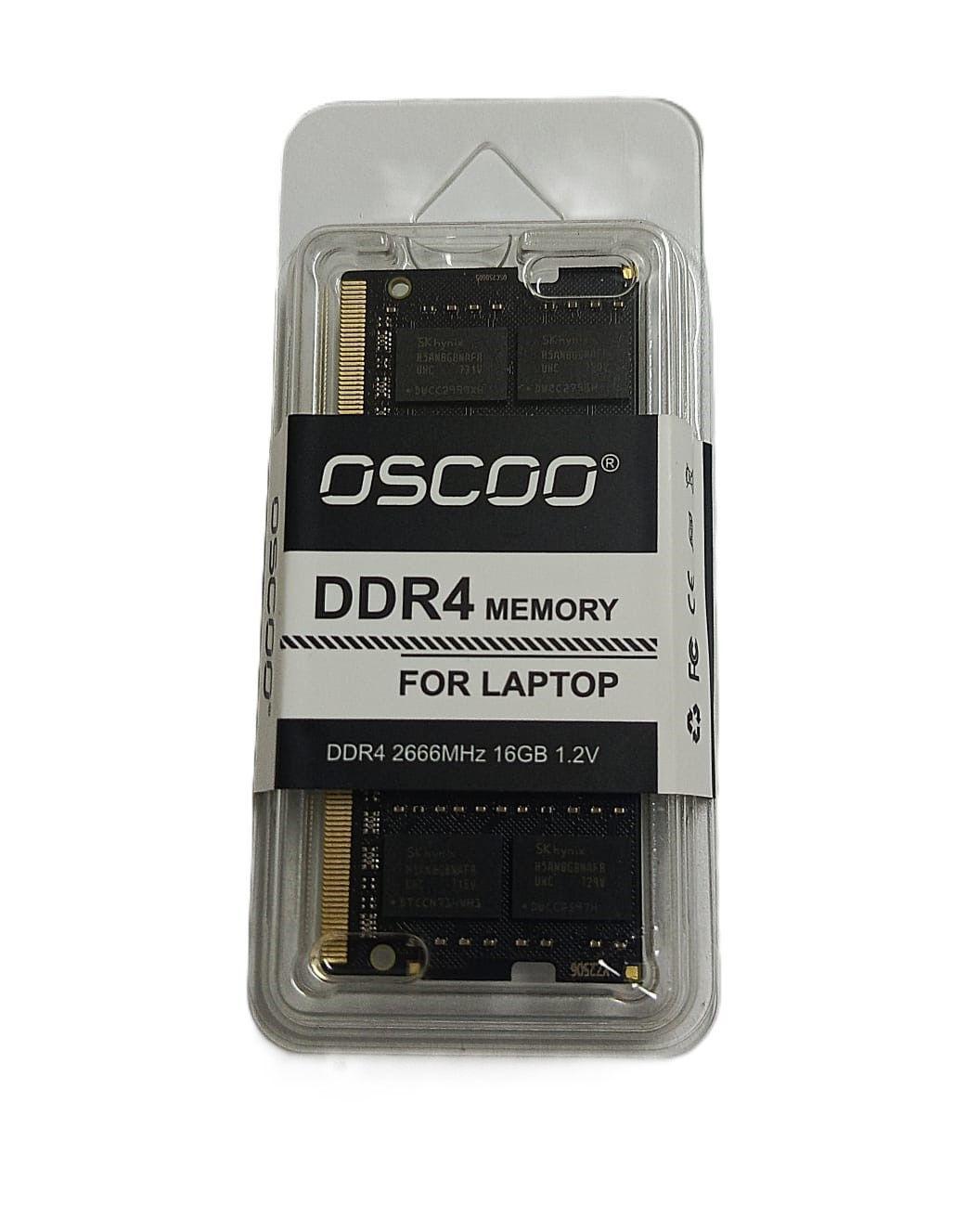 MEMORIA RAM DDR4 16GB 2666MHZ OSCOO SODIMM 12V-2