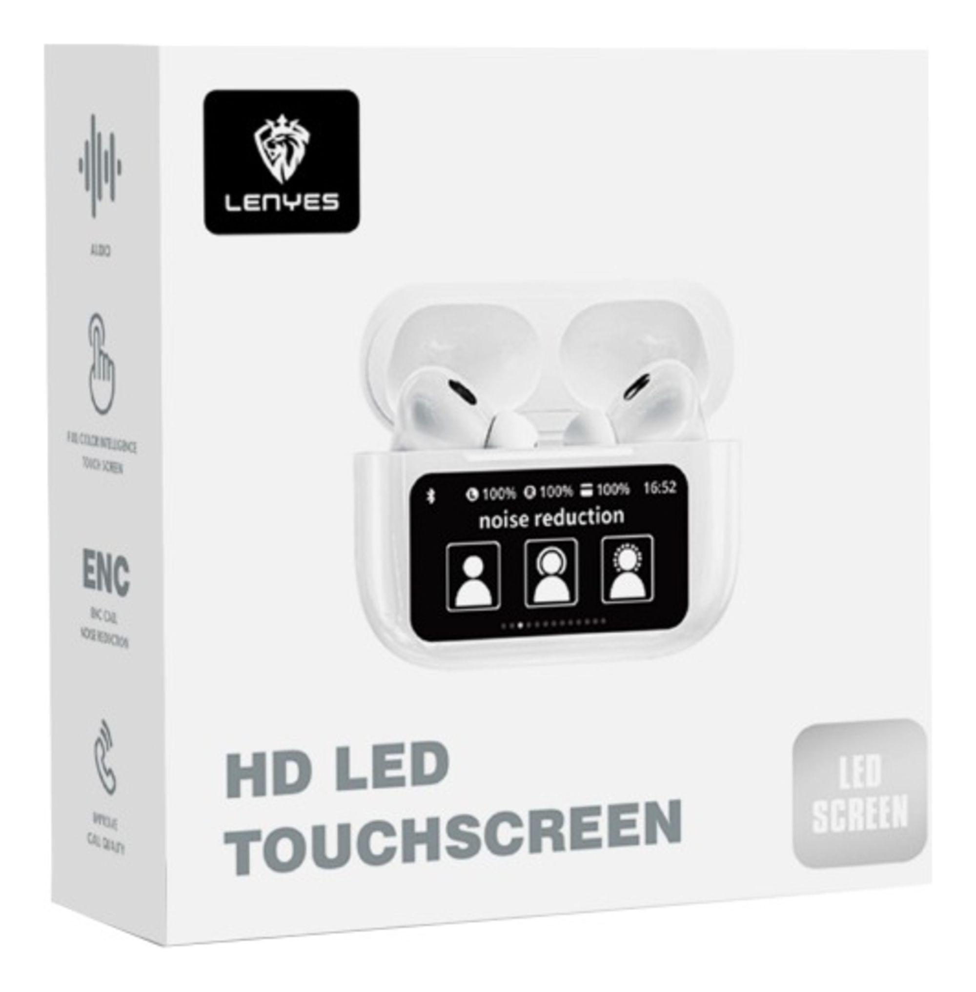 AURICULARES BLUETOOTH LENYES AIR 11 CON PANTALLA HD LED TOUCHSCREEN -0