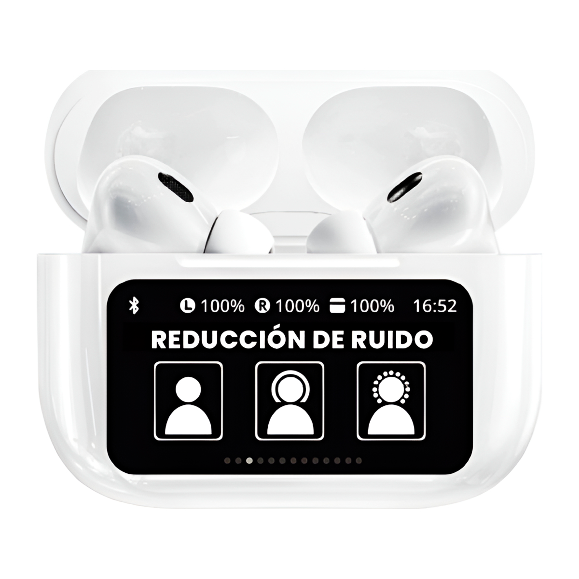 AURICULARES BLUETOOTH LENYES AIR 11 CON PANTALLA HD LED TOUCHSCREEN -1