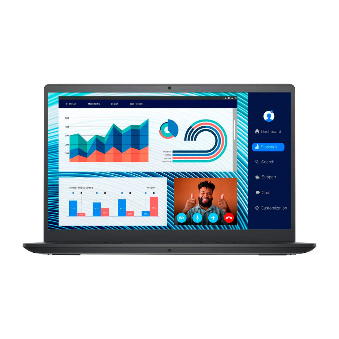 NOTEBOOK DELL VOSTRO 3420 INTEL CORE I5 – 1135G7 16GB RAM 256GB SSD REACONDICIONADO-3