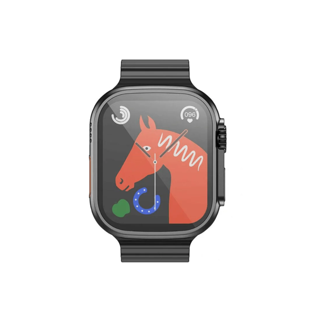 RELOJ INTELIGENTE HOCO Y12 ULTRA SMARTWATCH BLUETOOTH NEGRO-4