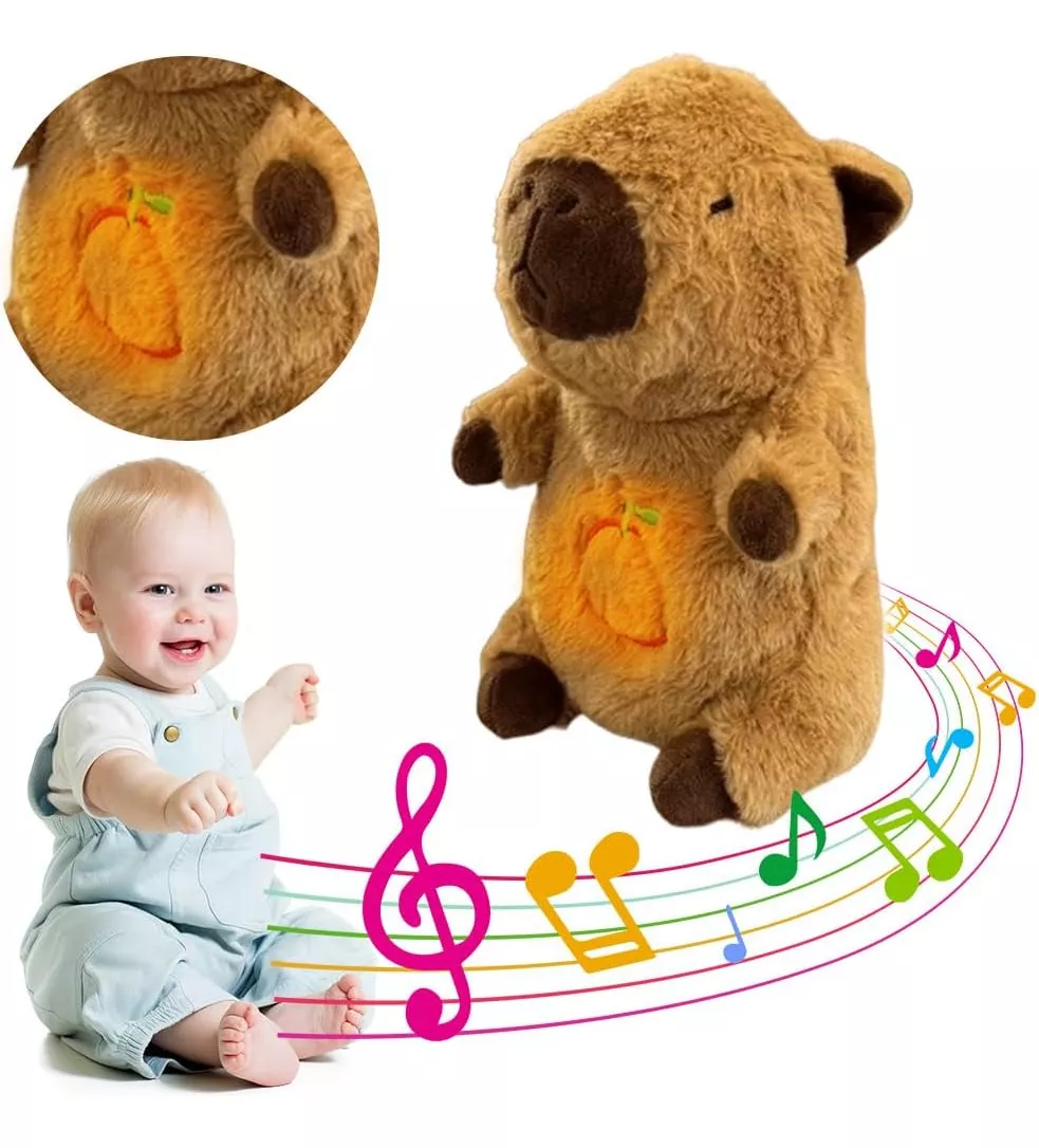 Capibara Peluche Que Respira Calma Ansiedad Para Dormir-0