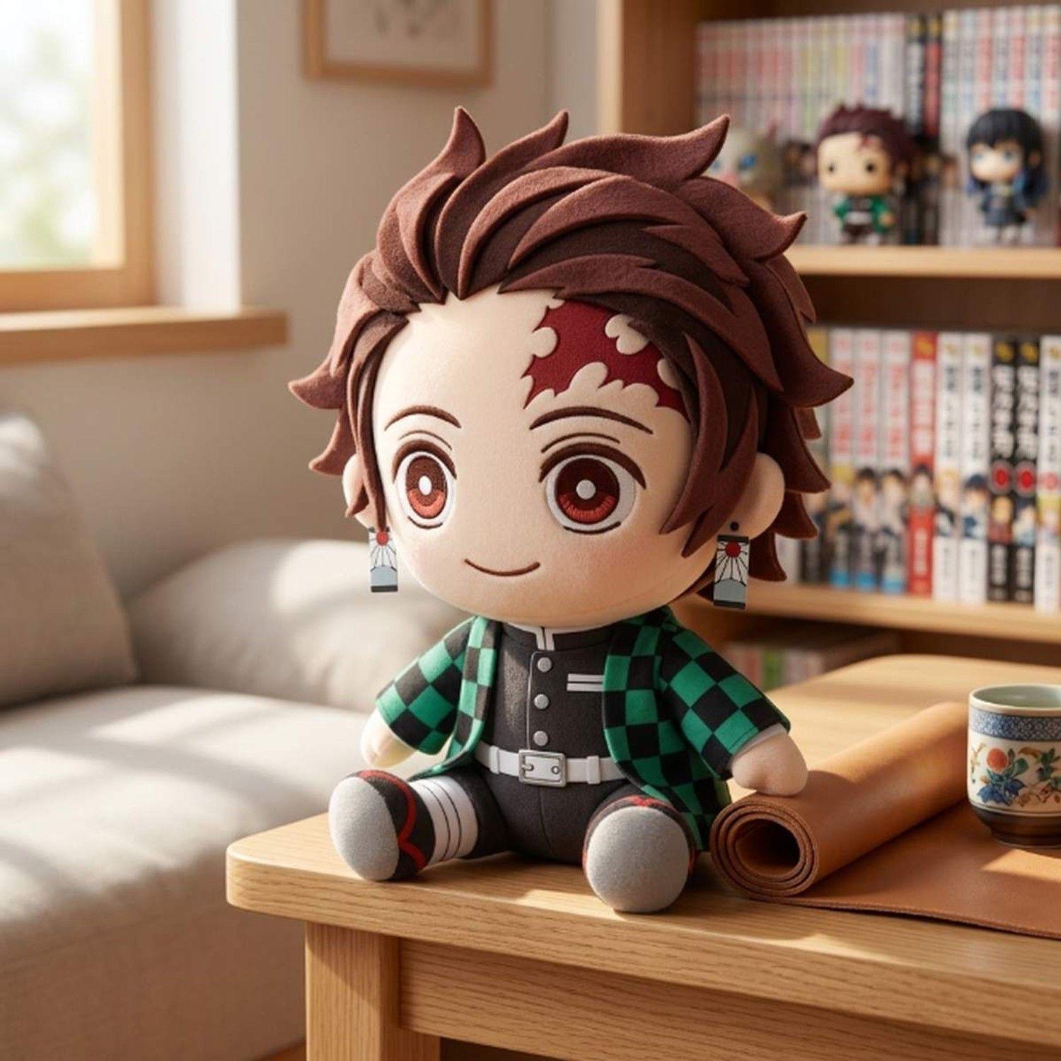 Peluche Demon Slayer Tanjiro Calidad Superior-4