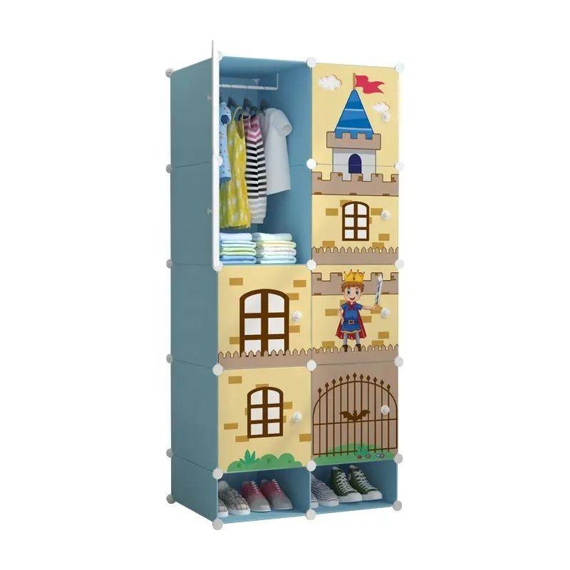 Armario Niños Organizador Infantil Modular Principe Gran Tamaño-0