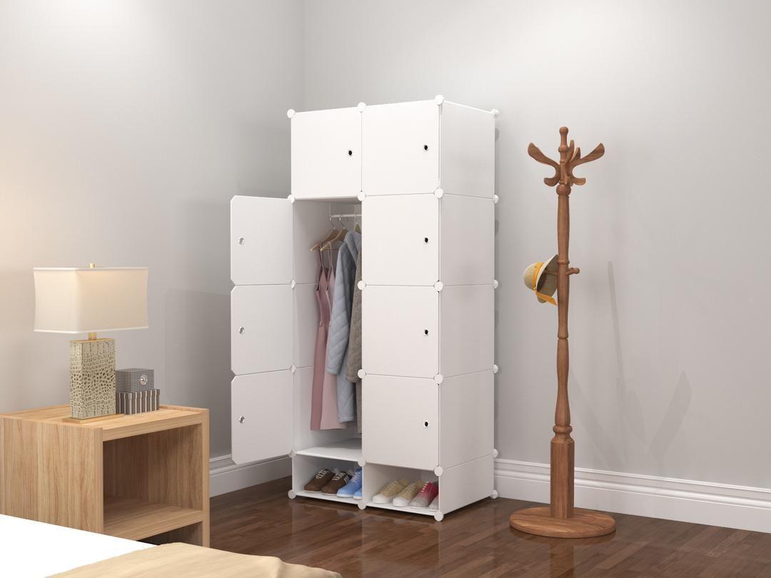Closet Armario Blanco Organizador Modular-2