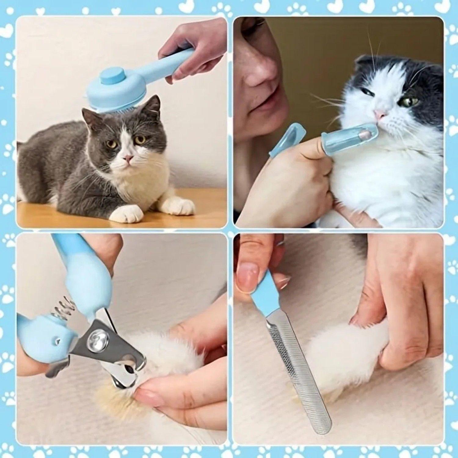 Kit Aseo Y Baño Para Gatos-2