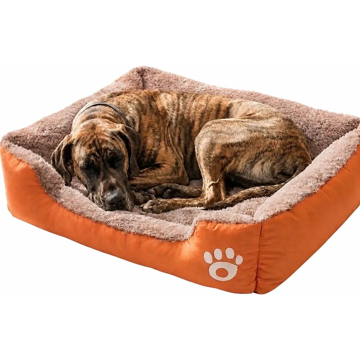 Cama Para Perro Razas Grandes Ergonómica Antiestres-0