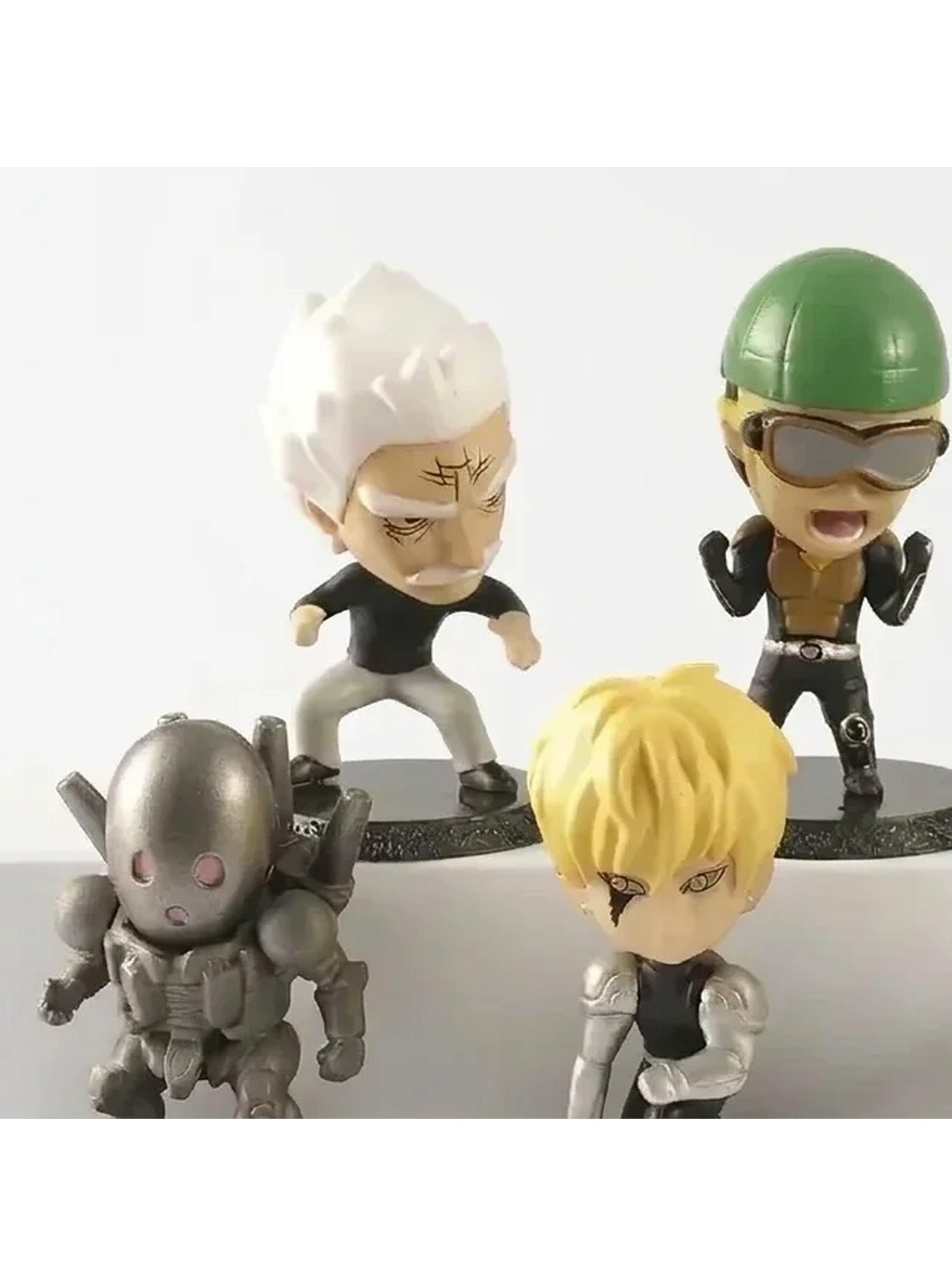 Set De Figuras One Punch Man Saitama Bobblehead 11 Cm-1
