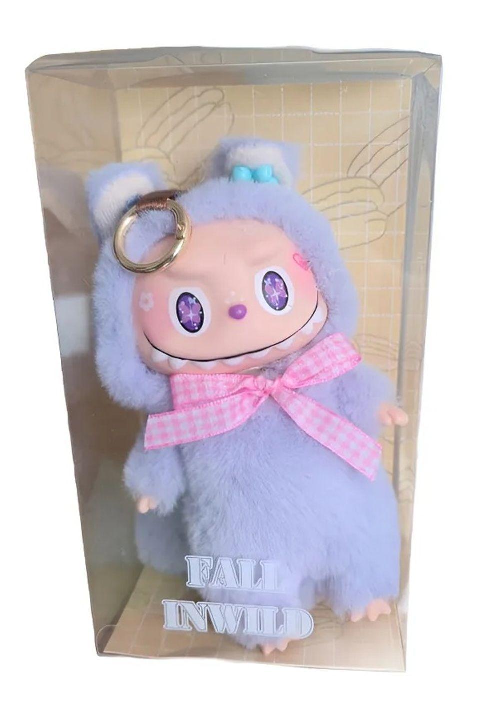 Peluche Labubu Morado En Caja Regalo Novedad-0